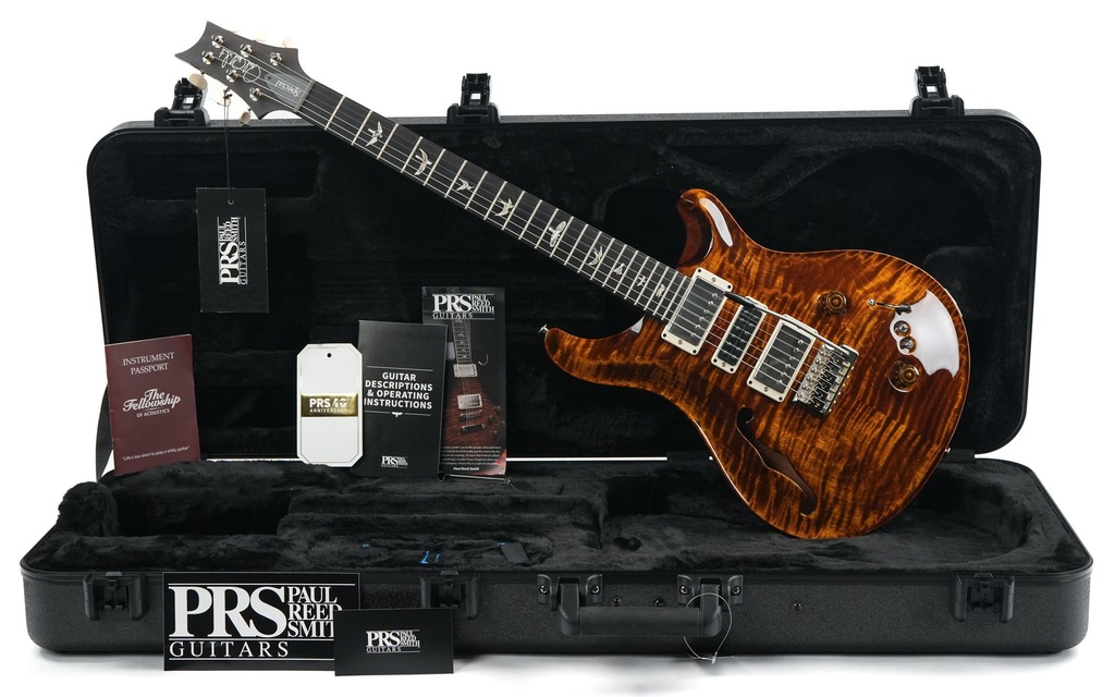 PRS Special 22 Semi Hollow Black Gold | The Fellowship of Acoustics